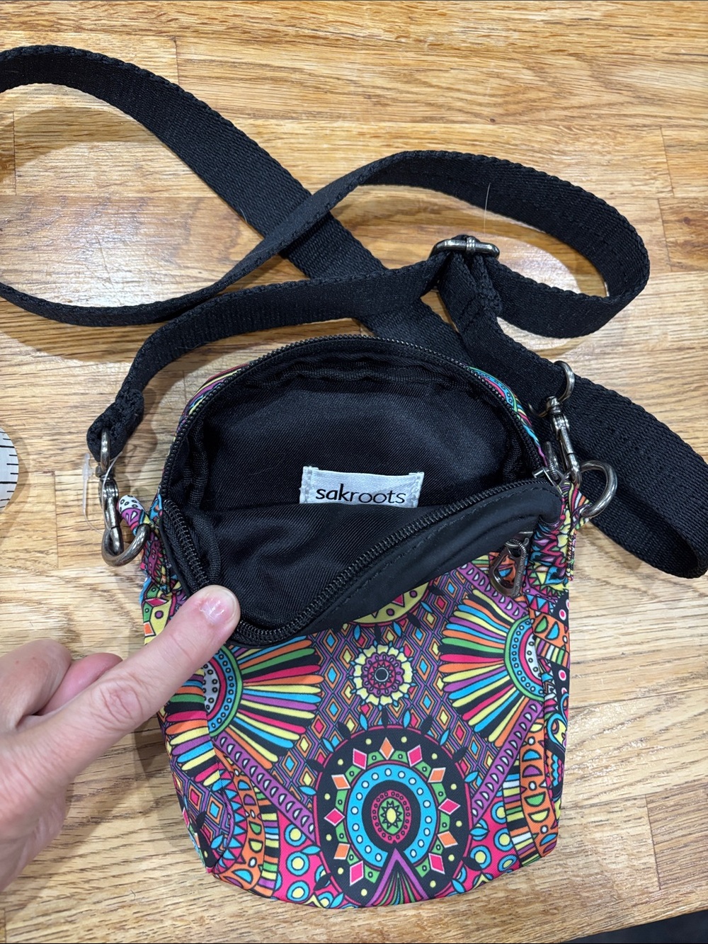 Sakroots Women's Multicolor Crossbody Bag